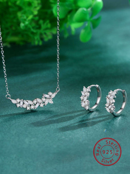 Sterling Silver Unique And Fashionable Set