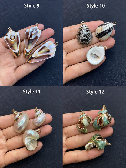 Natural Shell Conch Pendant