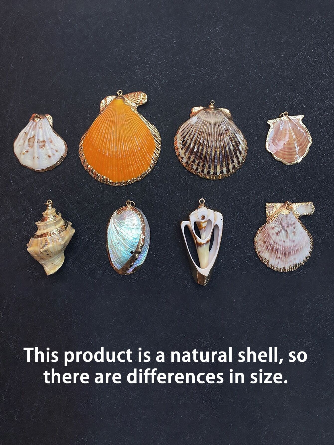 Natural Shell Conch Pendant