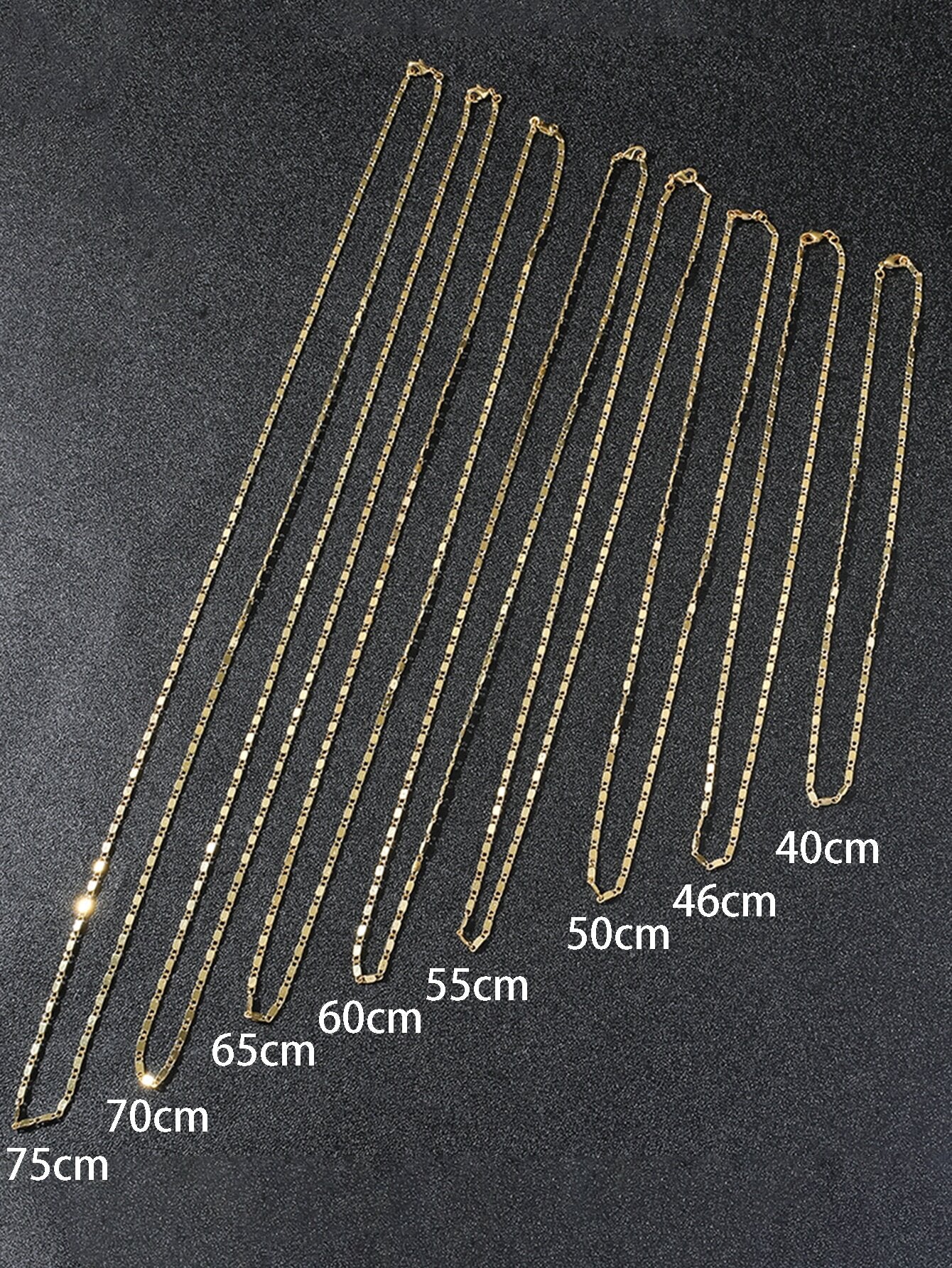 40-75cm Copper Sheet Chain