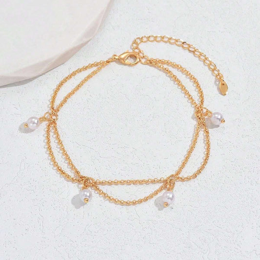 Simple Bohemian Style Anklet