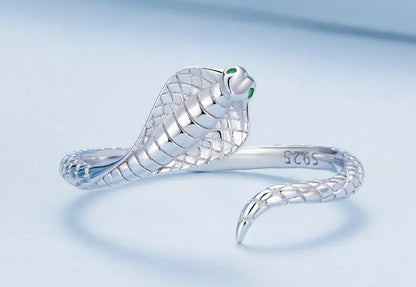 Sterling Silver Cobra Ring